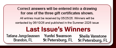 Correct answers are entered win restaurant gift certificates